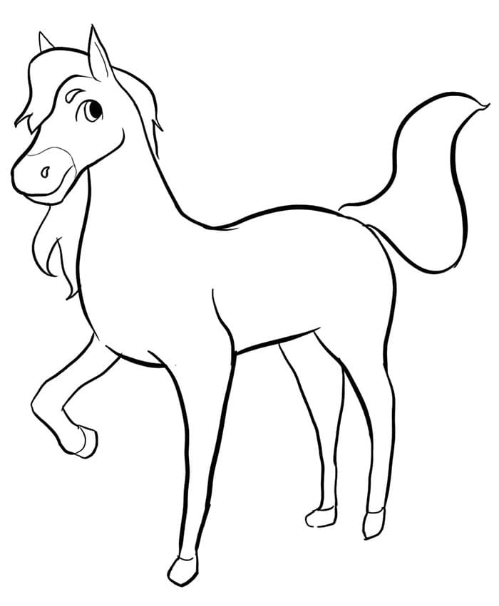Printbaar Paard