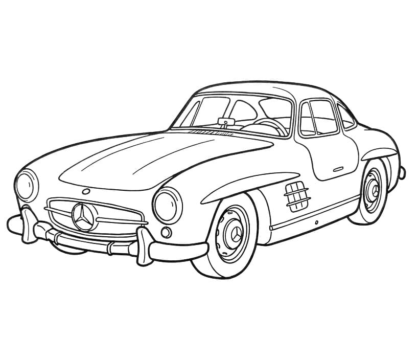 Printbaar gratis Mercedes