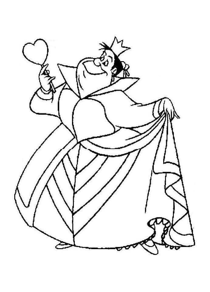 Printbare Alice in Wonderland voor Kleuters