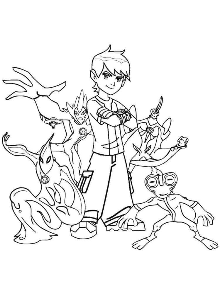 Printbare Ben 10