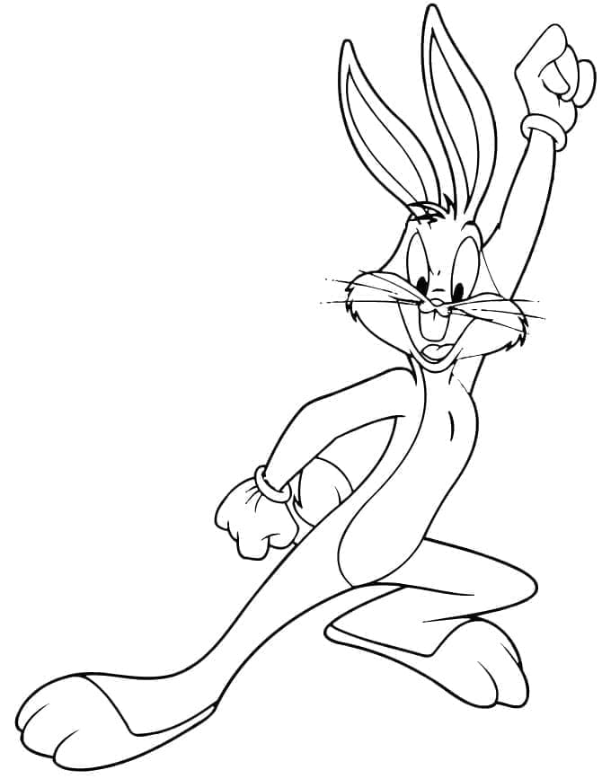 Printbare Bugs Bunny