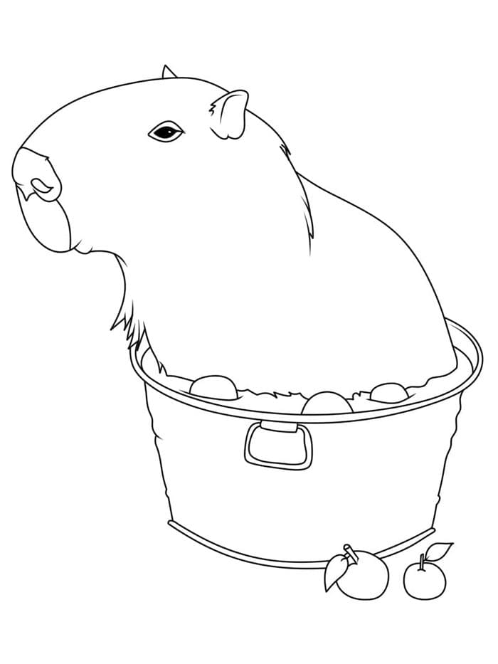 Printbare Capibara