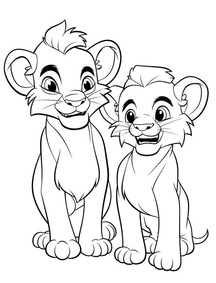 Printbare De Leeuwenkoning Afbeelding
