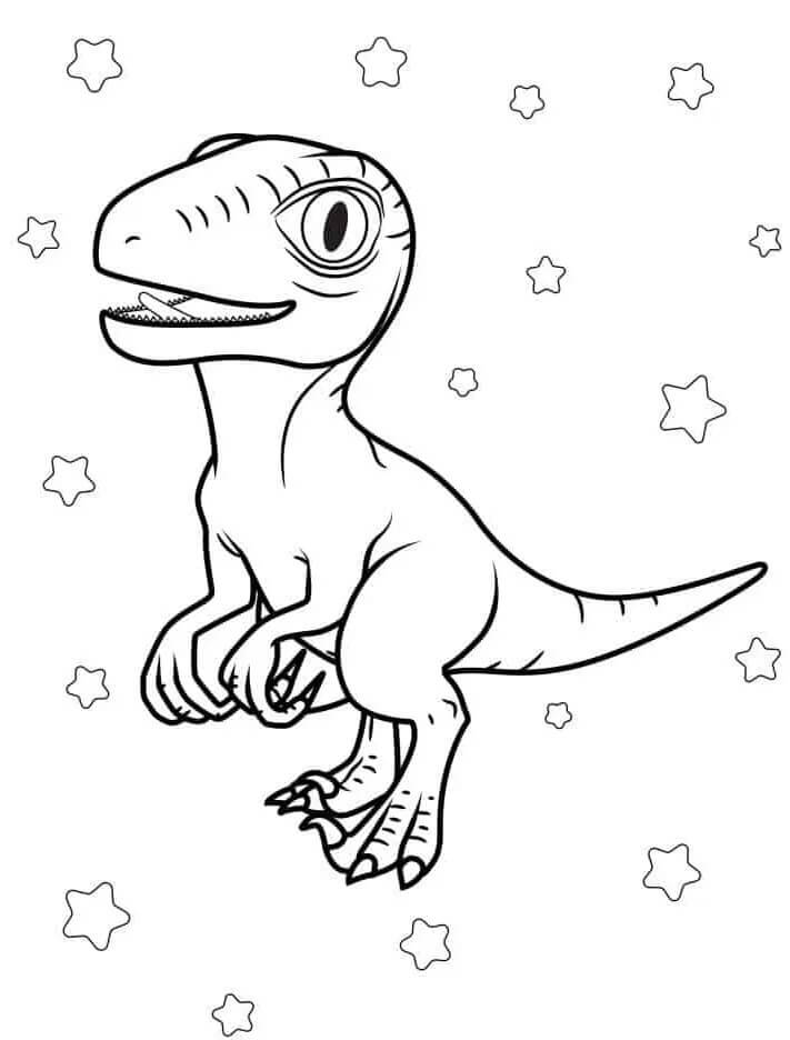 Printbare Dinosaurus voor Kleuters
