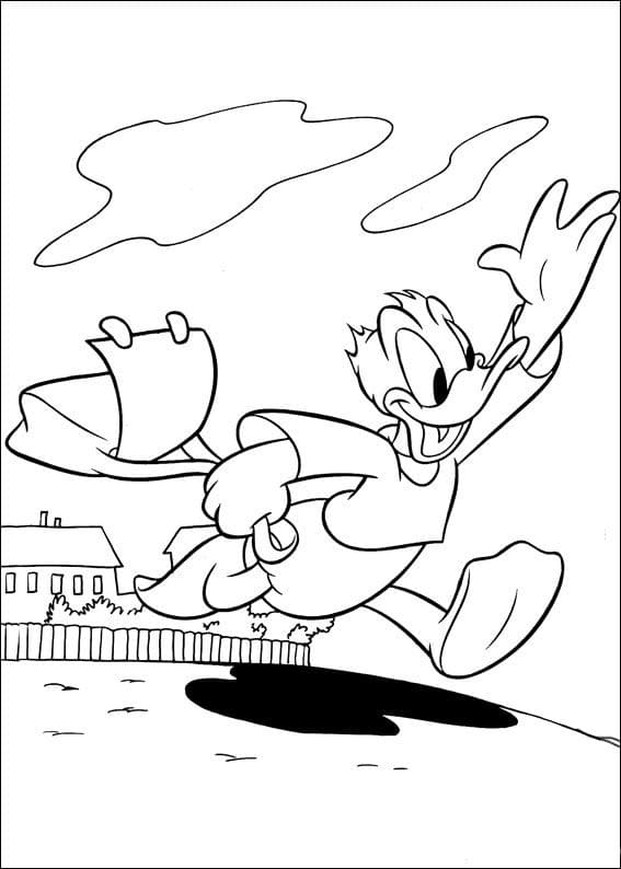 Printbare Donald Duck
