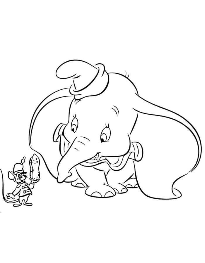Printbare Dumbo Afbeelding