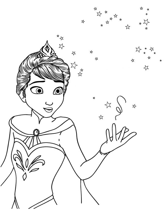 Printbare Elsa