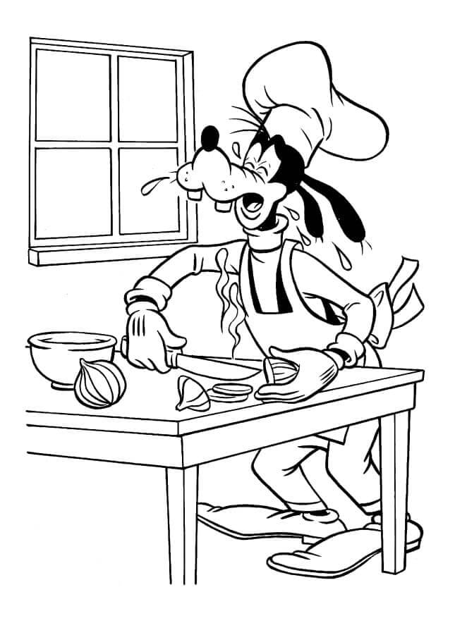 Printbare Goofy afbeelding