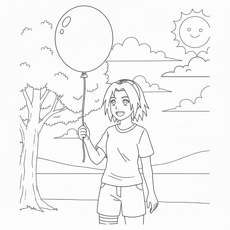 Printbare Haruno Sakura