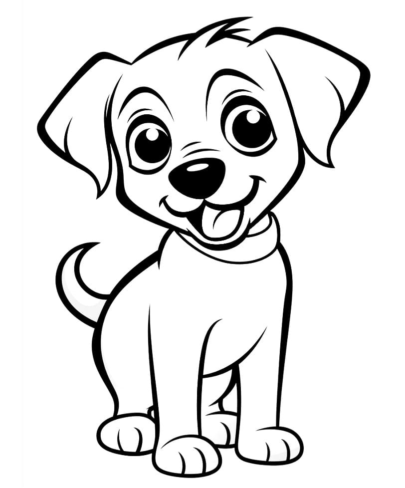 Printbare Hond voor Kinderen