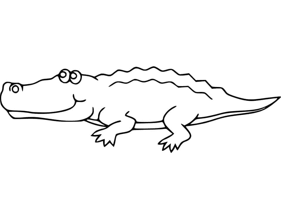 Printbare Krokodil