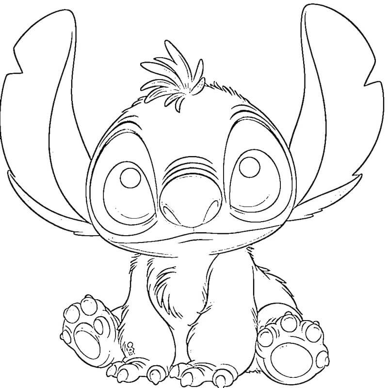 Printbare Lilo en Stitch voor Kinderen