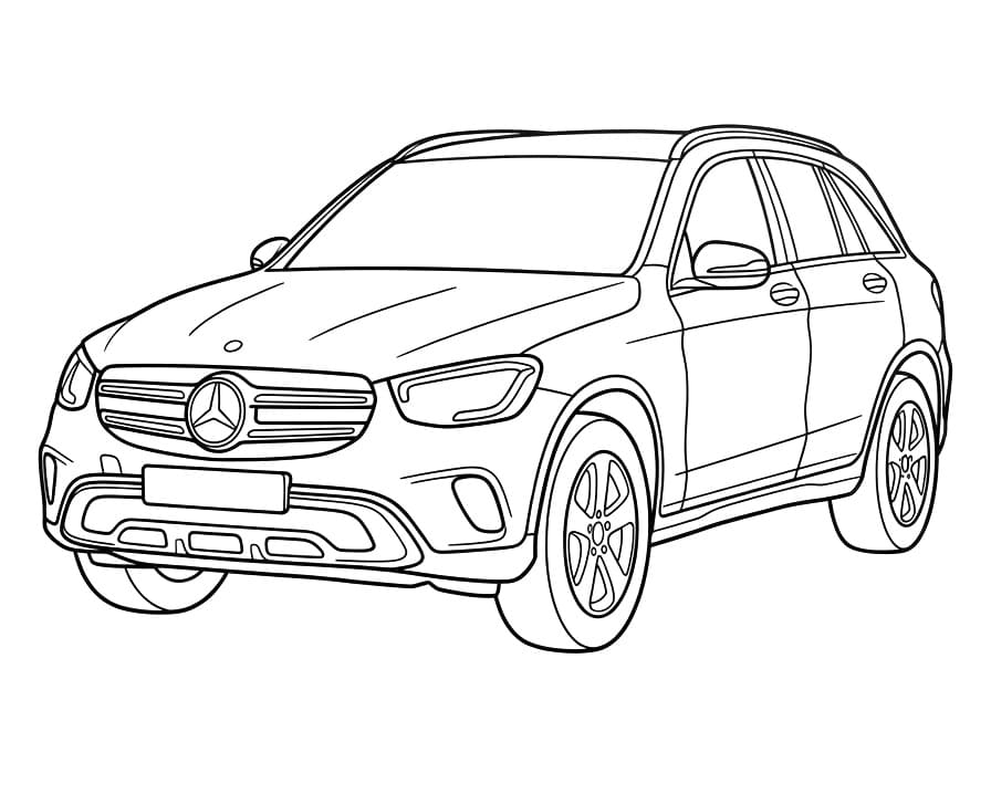 Printbare Mercedes