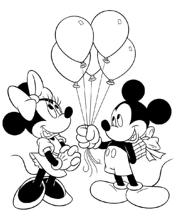Printbare Mickey Mouse