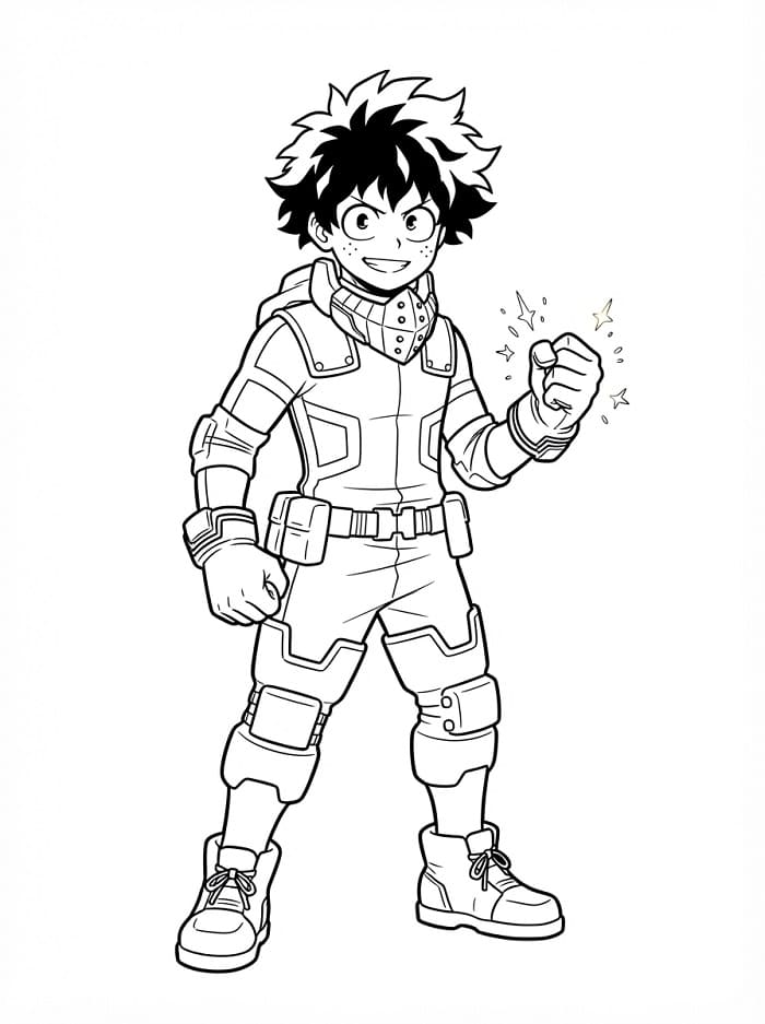 Printbare Midoriya