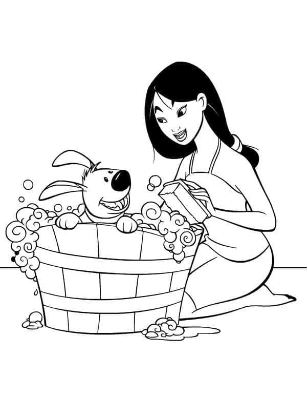 Printbare Mulan