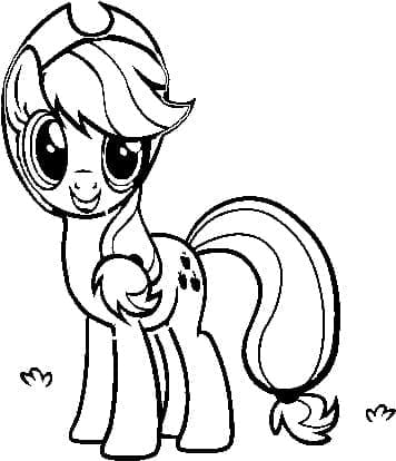 Printbare My Little Pony voor Kleuters