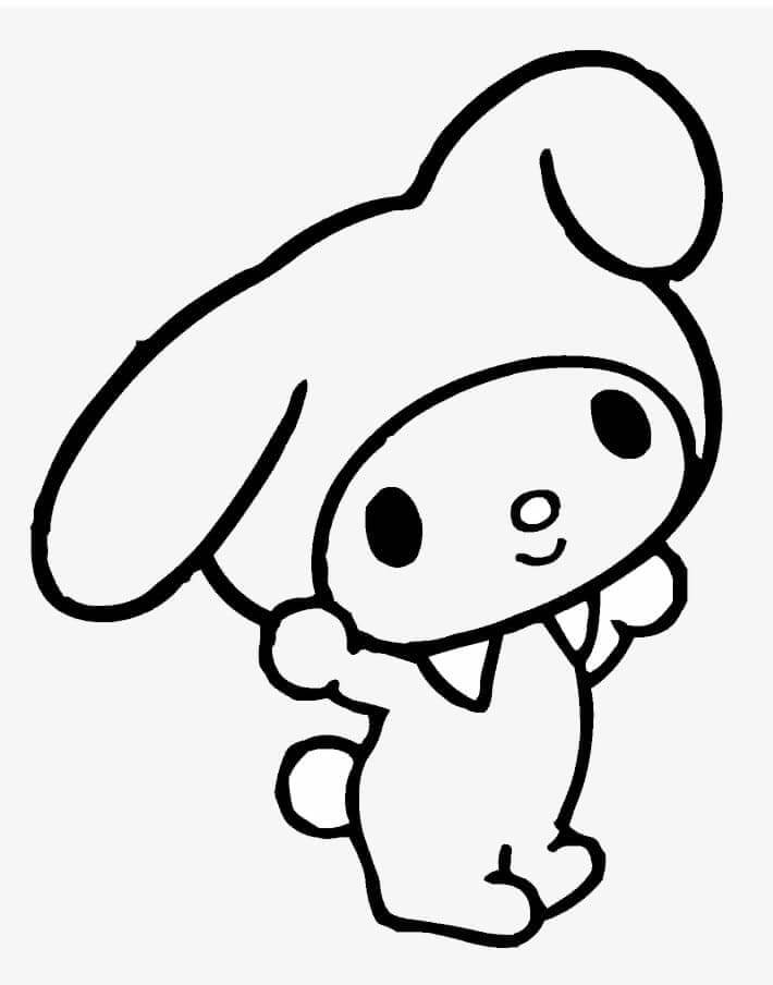 Printbare My Melody Afbeelding