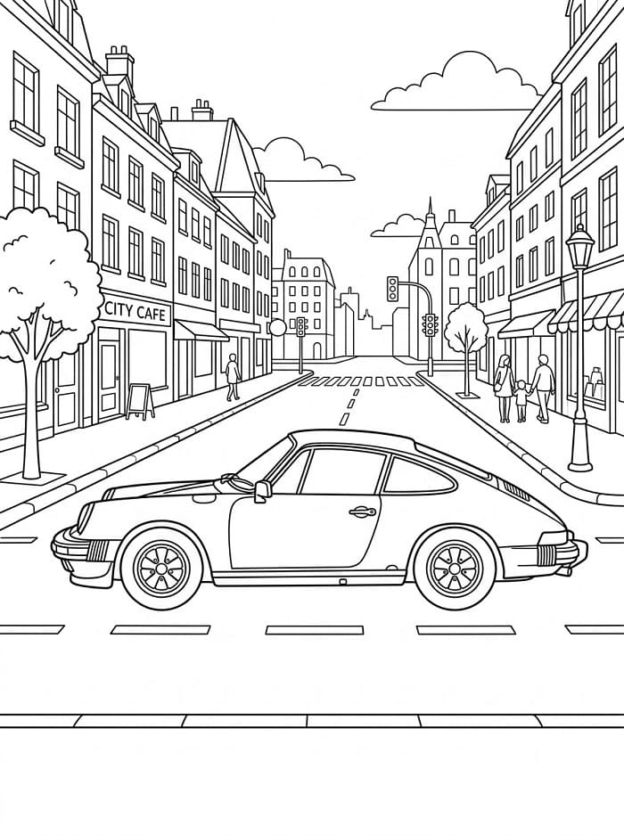 Printbare Porsche
