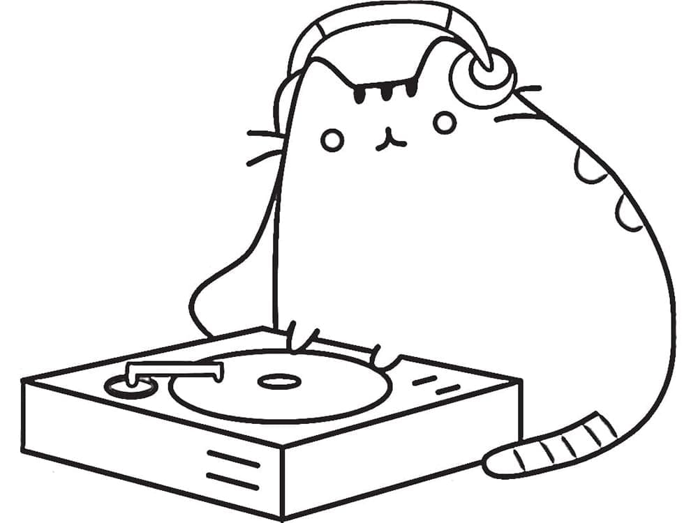 Printbare Pusheen