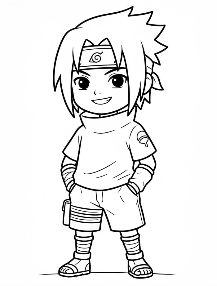 Printbare Sasuke