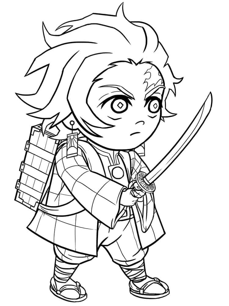 Printbare Tanjiro