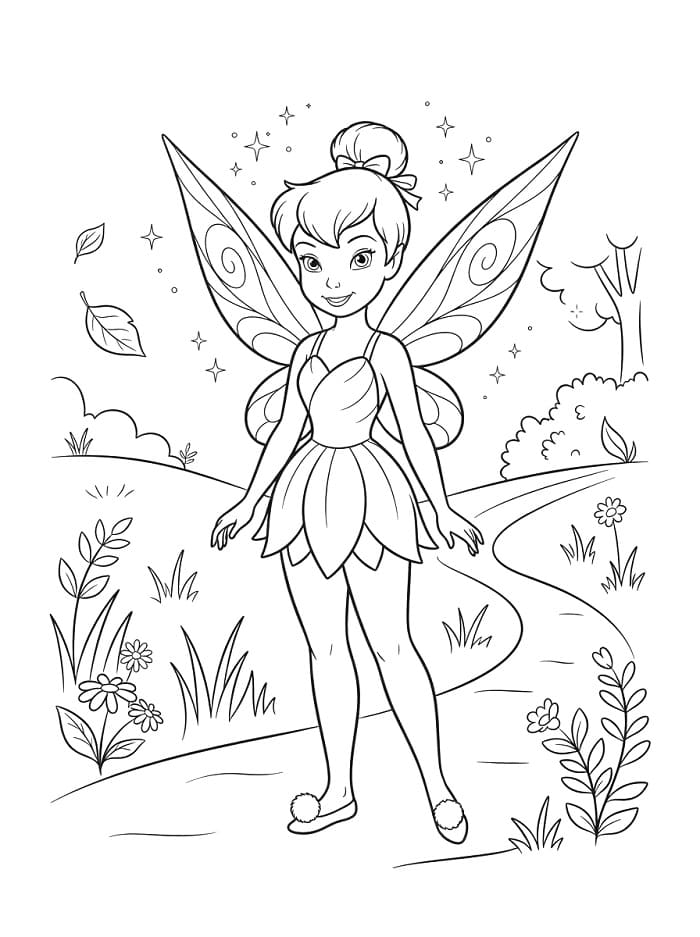 Printbare Tinkerbell