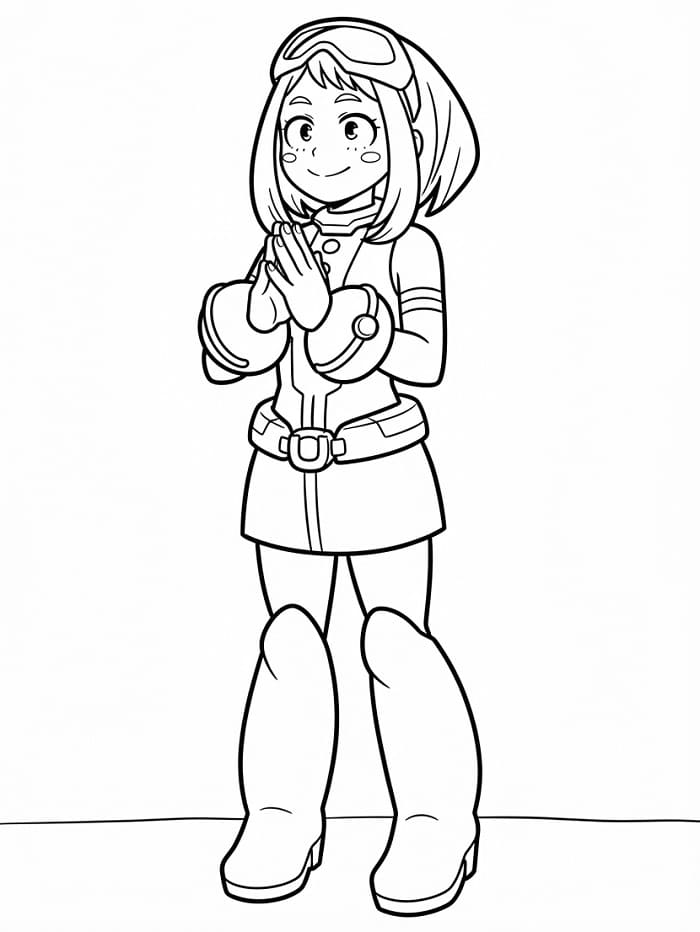 Printbare Uraraka