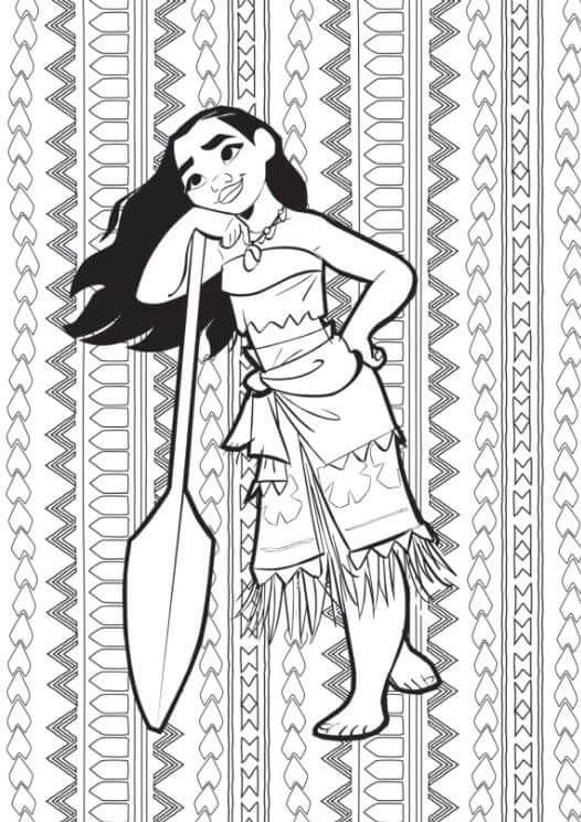 Printbare Vaiana