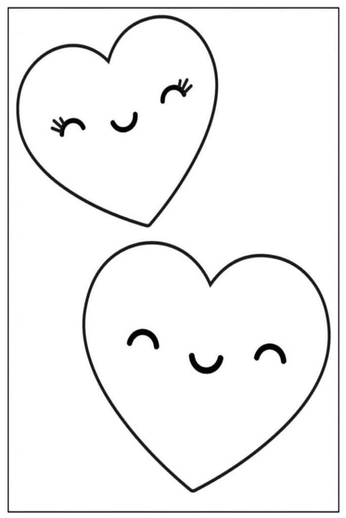 Printbare Valentijn afbeelding
