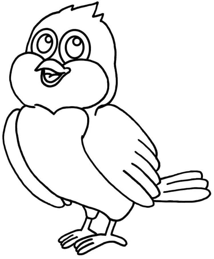 Printbare Vogel voor Kinderen