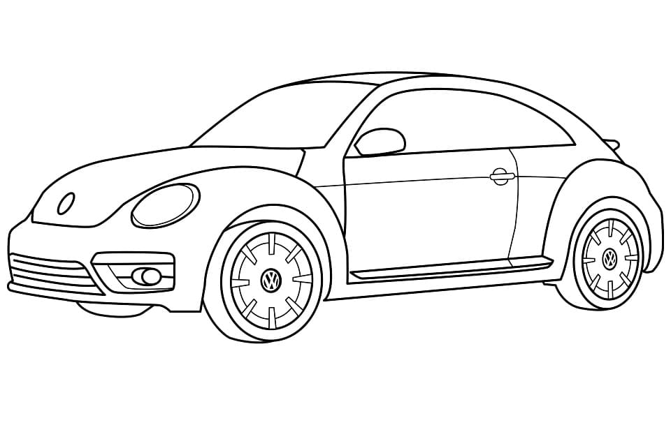 Printbare Volkswagen afbeelding