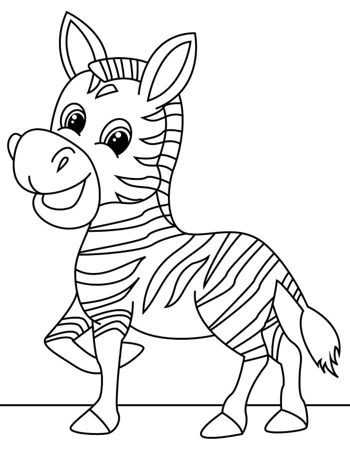 Printbare Zebra