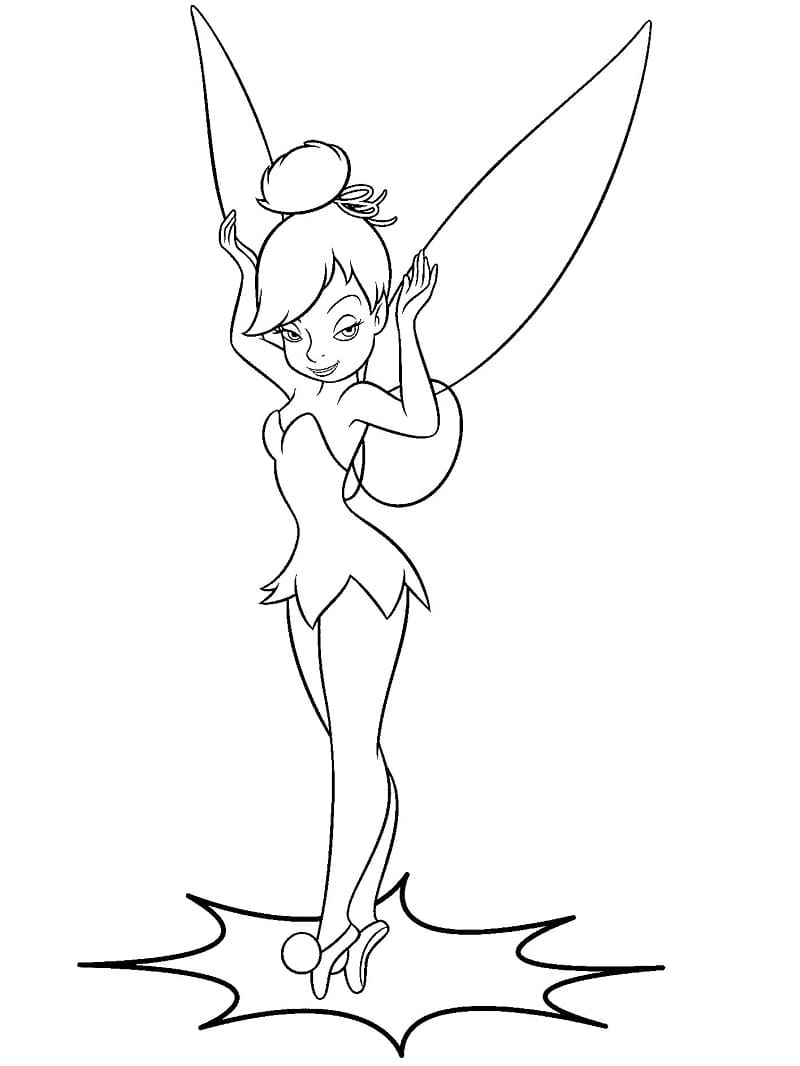 Printbare afbeelding van Tinkerbell