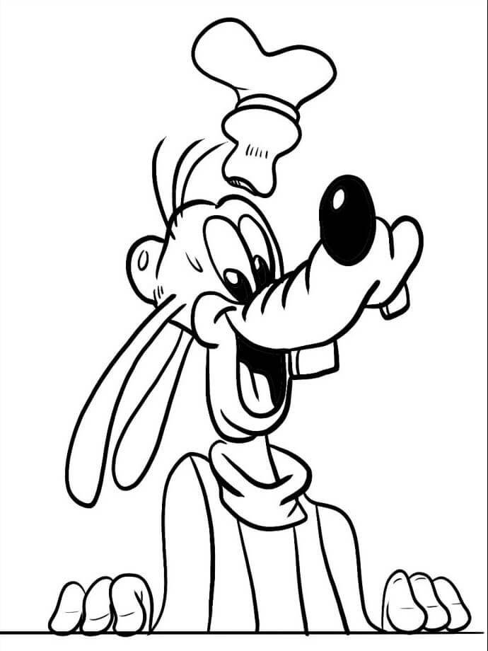 Printbare gratis Goofy