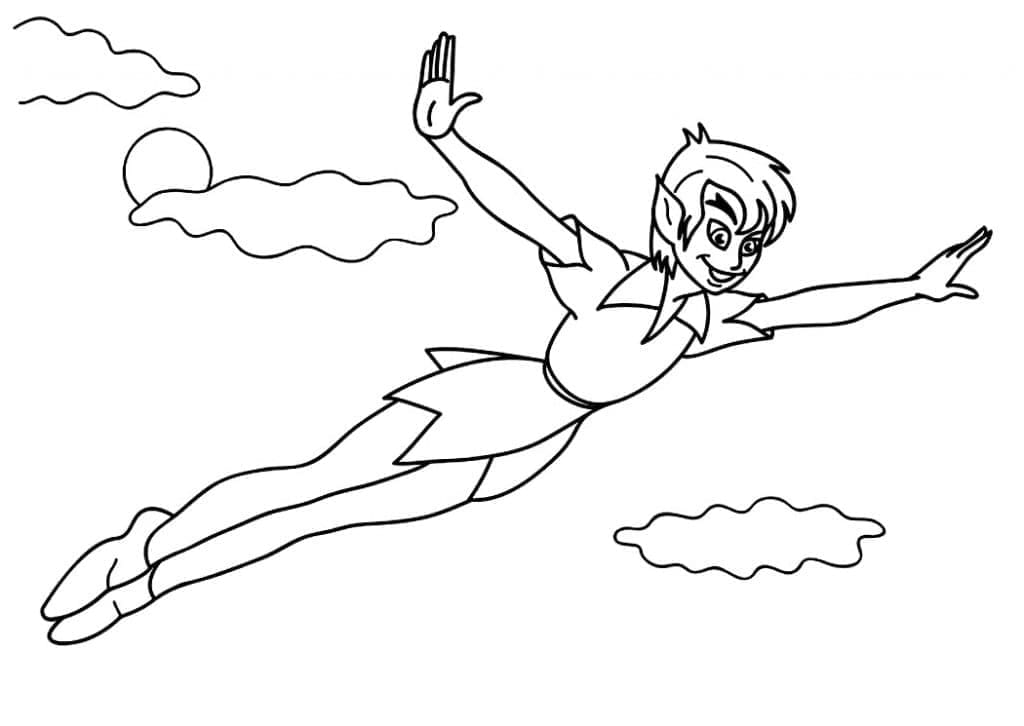 Printbare gratis Peter Pan