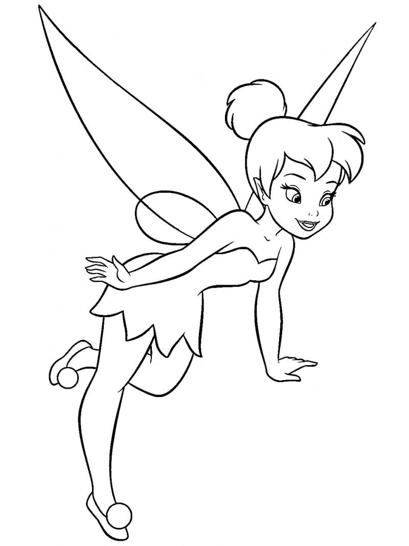 Printbare gratis Tinkerbell