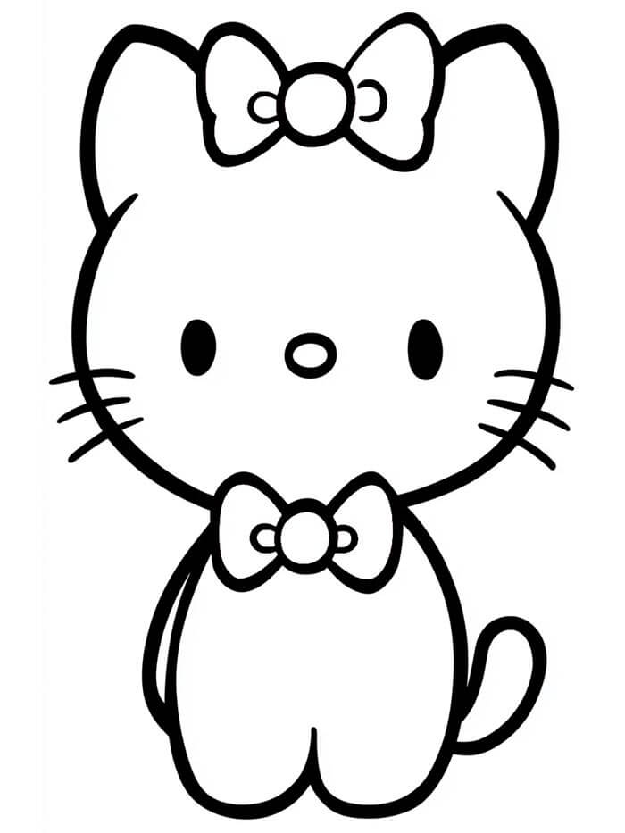 Printvriendelijke Hello Kitty