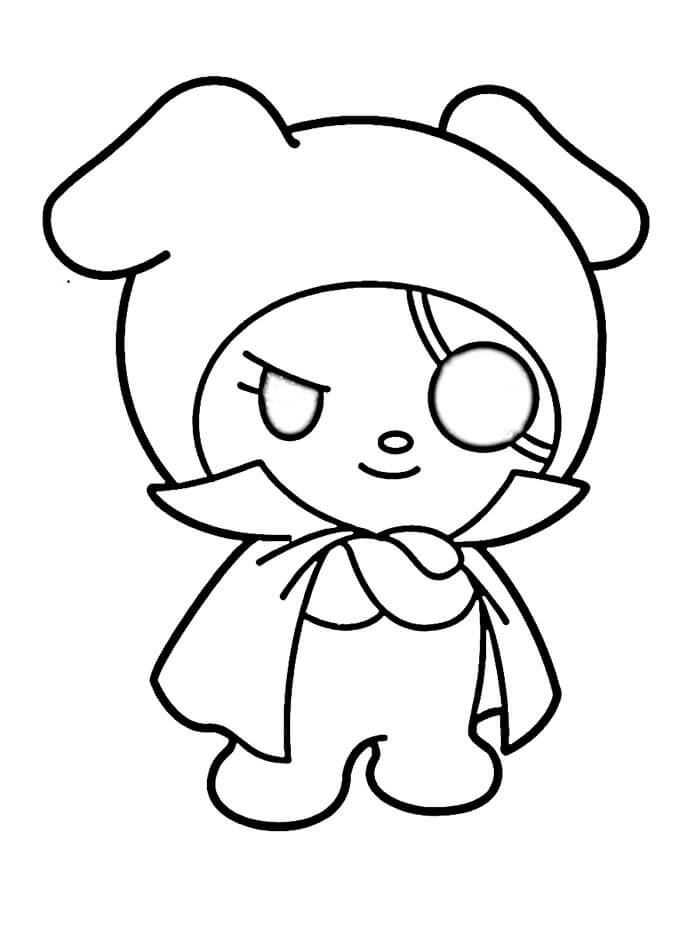 Printvriendelijke Kuromi