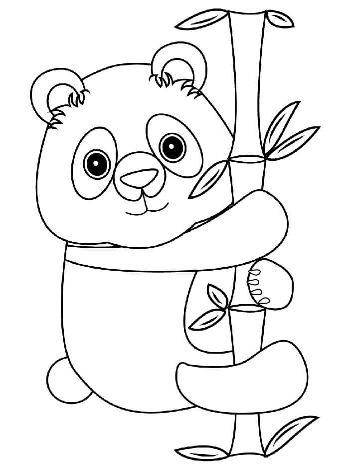 Printvriendelijke Panda