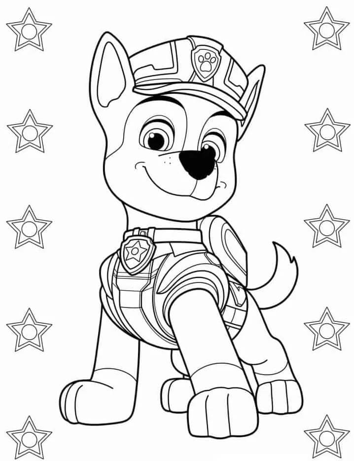 Printvriendelijke Paw Patrol