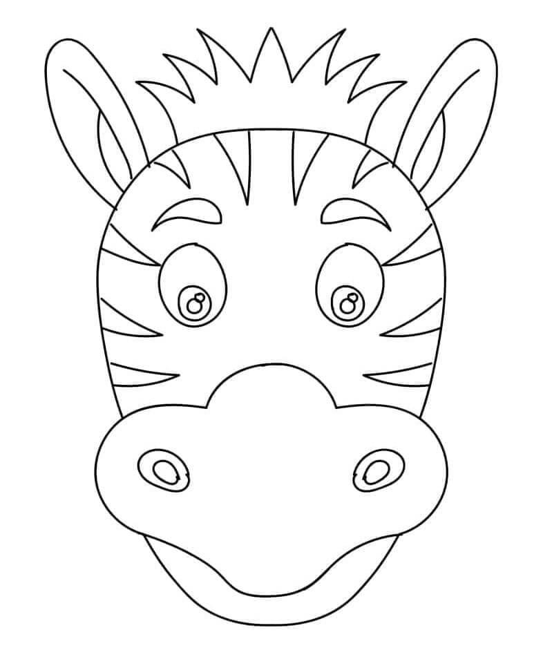 Printvriendelijke Zebra