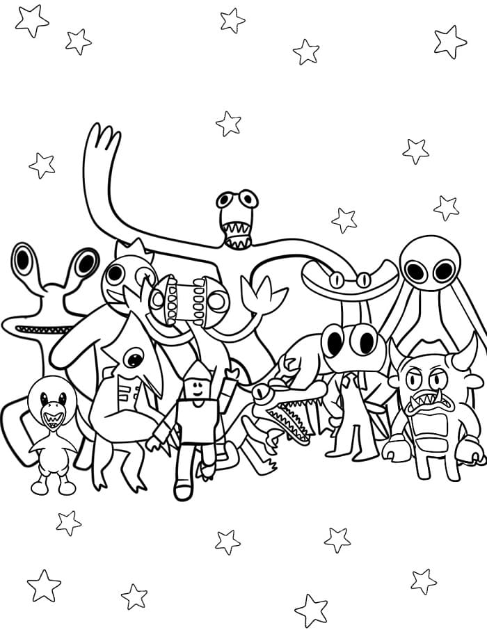 Rainbow Friends-speler