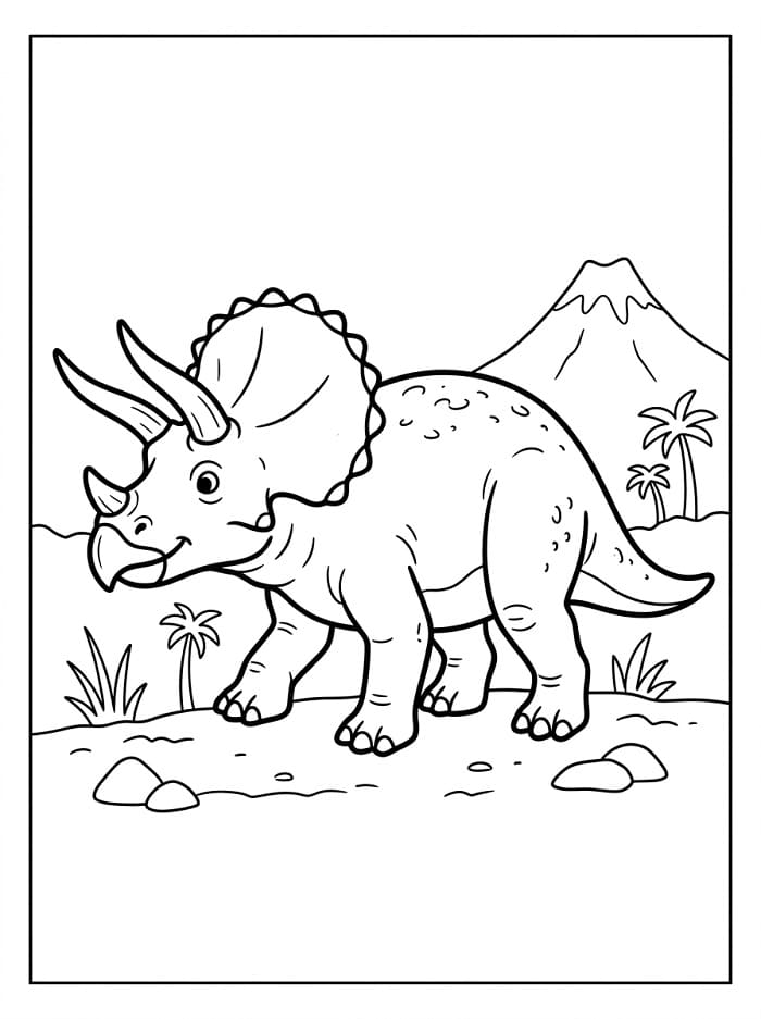 Realistische Dinosaurus