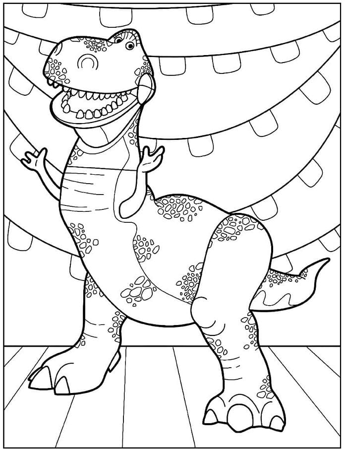 Rex uit Toy Story 5