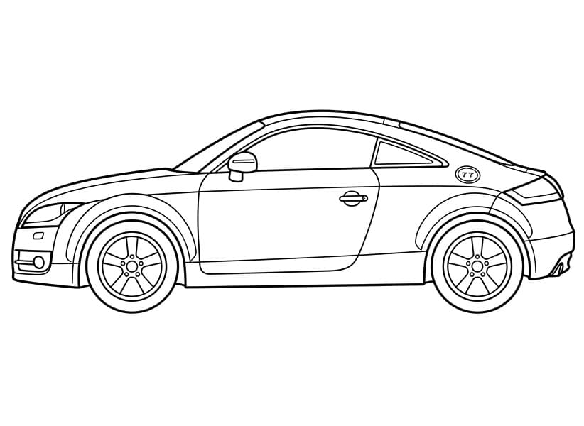 Rijdende Audi