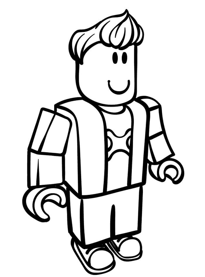 Roblox afdrukbaar voor kinderen