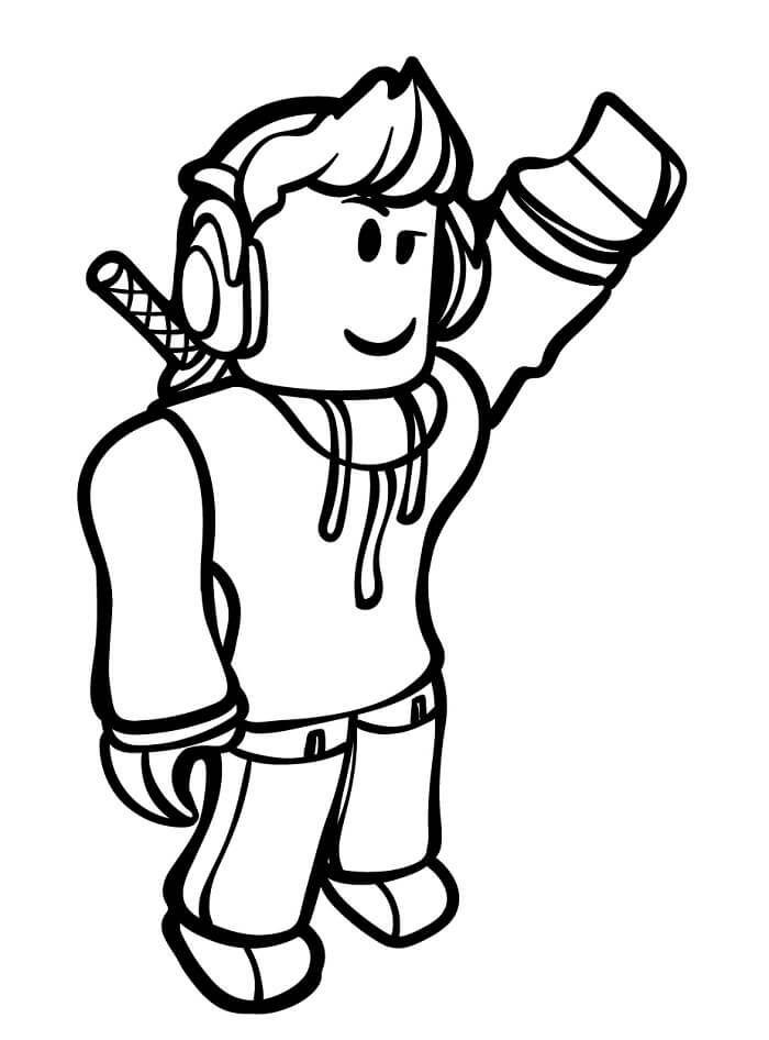 Roblox om te printen