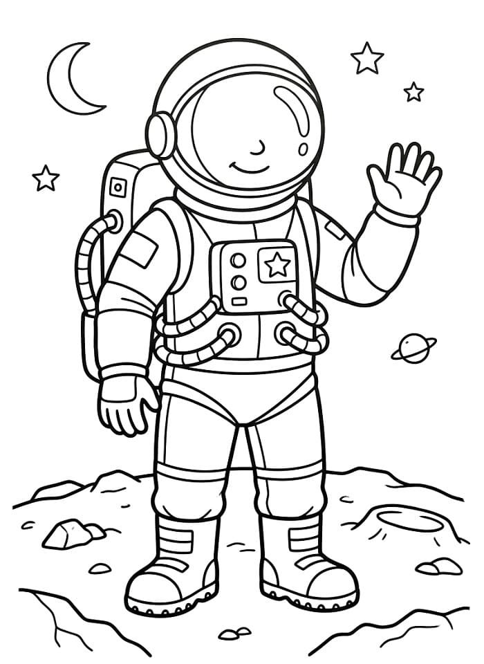 Ruimteastronaut