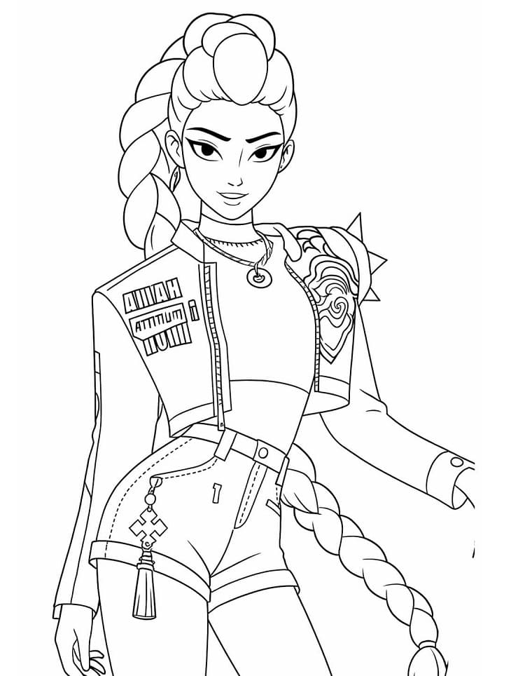 Rumi in KPop Demon Hunters